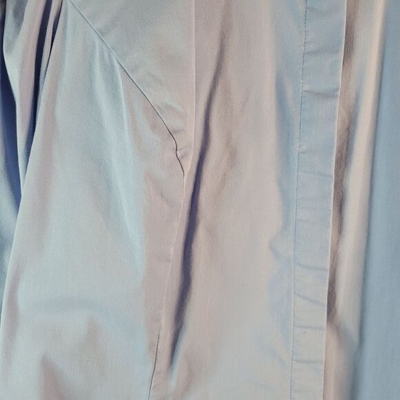 Ann Taylor LOFT Light Blue Button Down Shirt - Picture 8 of 13